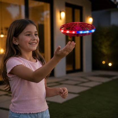 Drone UFO LED con Sensore di Movimento