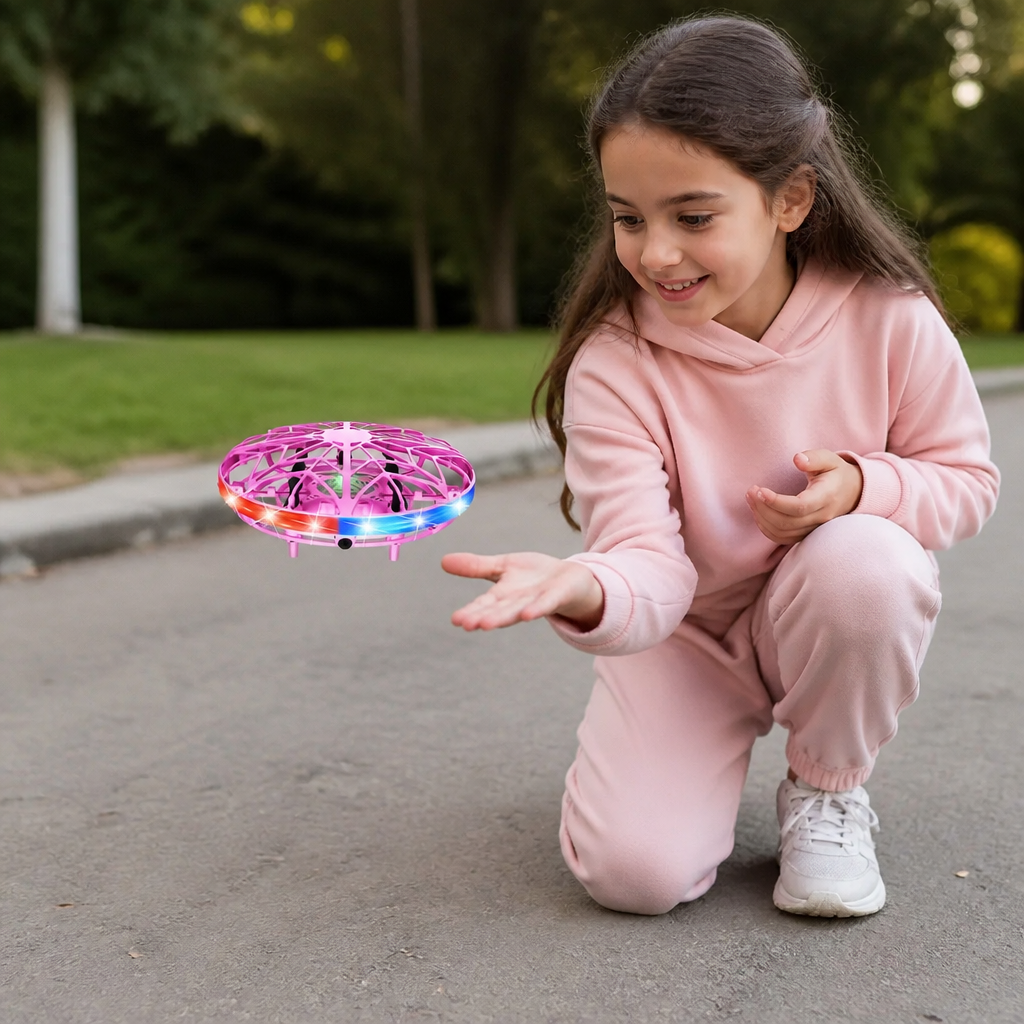 Drone UFO LED con Sensore di Movimento