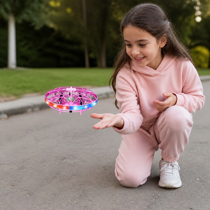 Drone UFO LED con Sensore di Movimento
