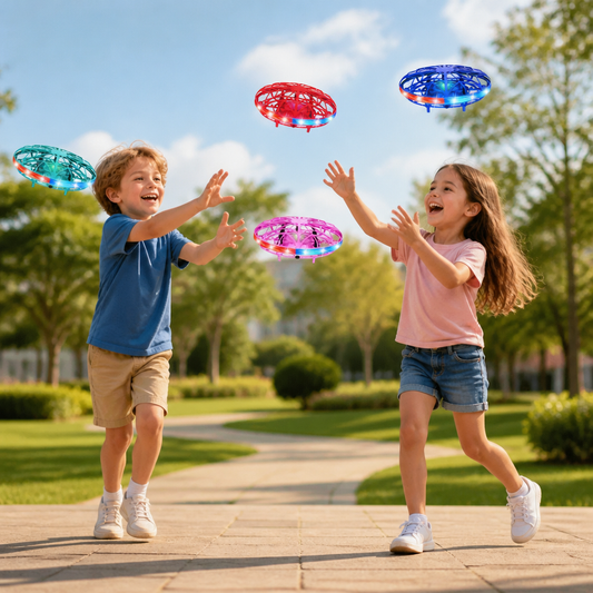 Drone UFO LED con Sensore di Movimento