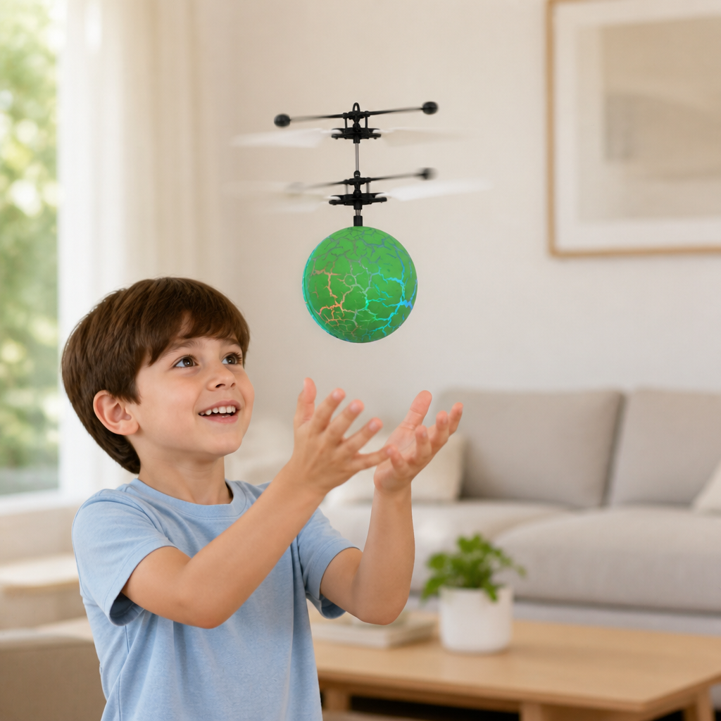 Palla Volante LED Con Controllo Manuale Per Bambini