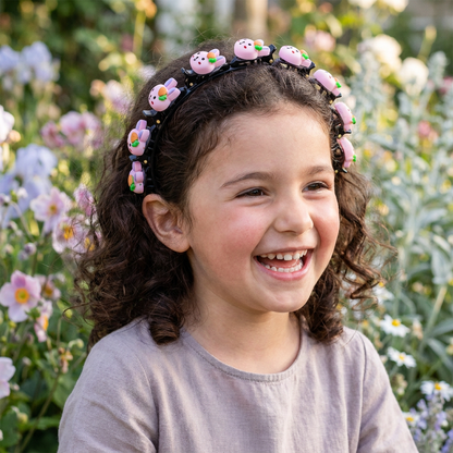 Carini Fermagli E Cerchietti Per Capelli Per Bambine Con Decorazioni A Forma Di Fiore, Fragola E Arcobaleno
