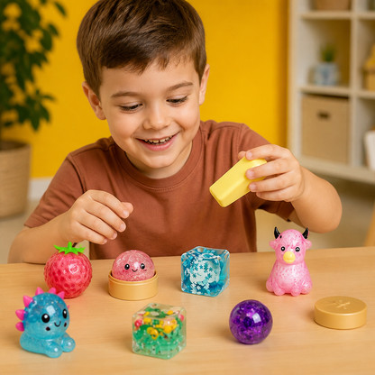 Set Premium di Fidget Toys Squishy – 8 Giocattoli Sensoriali