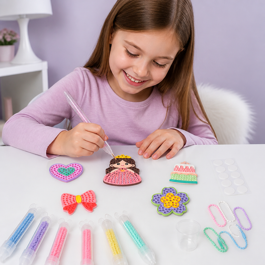 Kit Penna per Arte con Perline Fai da Te – Crea e Decora Disegni di Animali