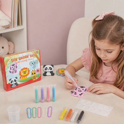 Kit Penna per Arte con Perline Fai da Te – Crea e Decora Disegni di Animali
