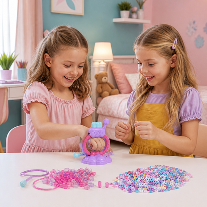 Kit per la Realizzazione di Braccialetti Fai da Te per Bambine