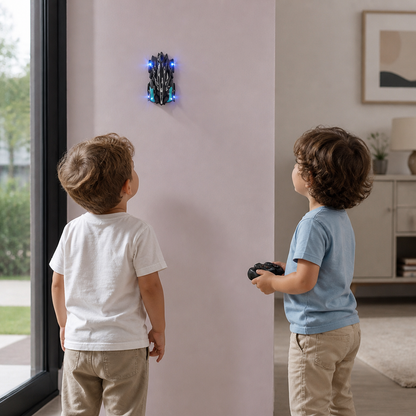 Auto Telecomandata da Parete con Luci LED