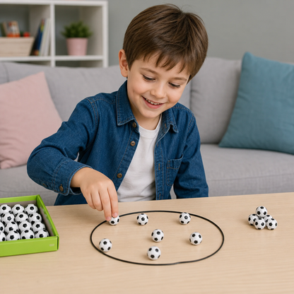 Gioco di strategia calcistica magnetico – Una sfida interattiva per tutta la famiglia, bambini e adulti
