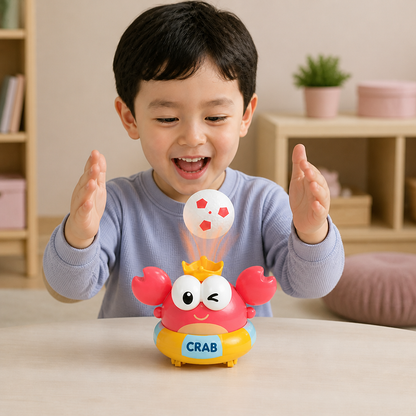 Giocattolo Elettrico a Forma di Granchio Galleggiante per Bambini