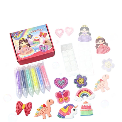Kit Penna per Arte con Perline Fai da Te – Crea e Decora Disegni di Animali