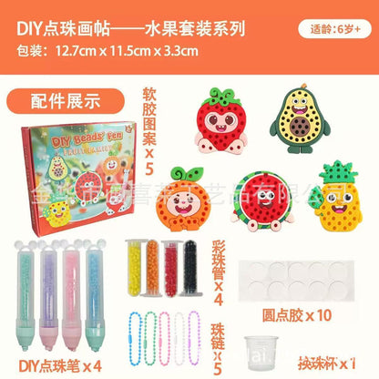 Kit Penna per Arte con Perline Fai da Te – Crea e Decora Disegni di Animali