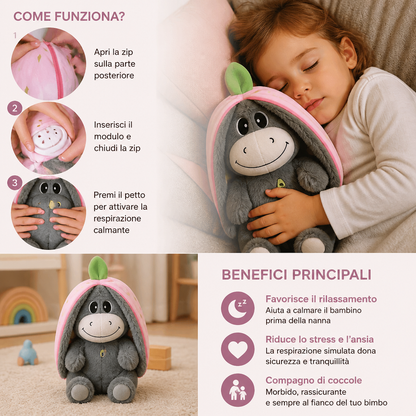 Peluche Asinello Respirante