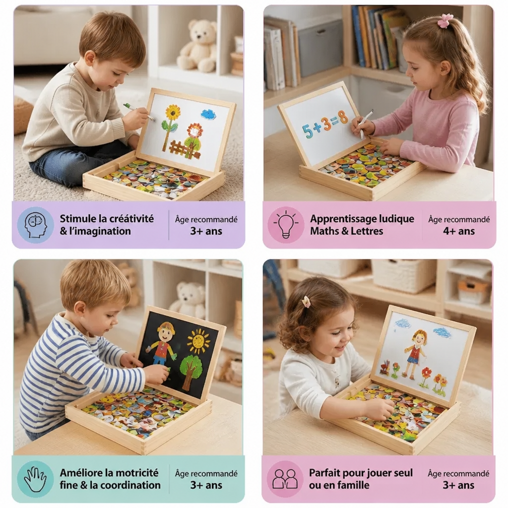 Tavoletta da Disegno Montessori 2-in-1
