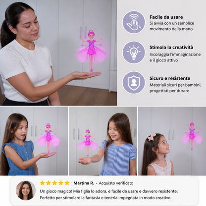 Giocattolo per Bambini Fata Magica Volante