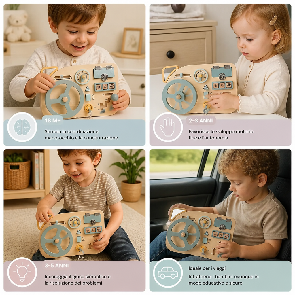 Volante Esploratore – Controllo Montessori