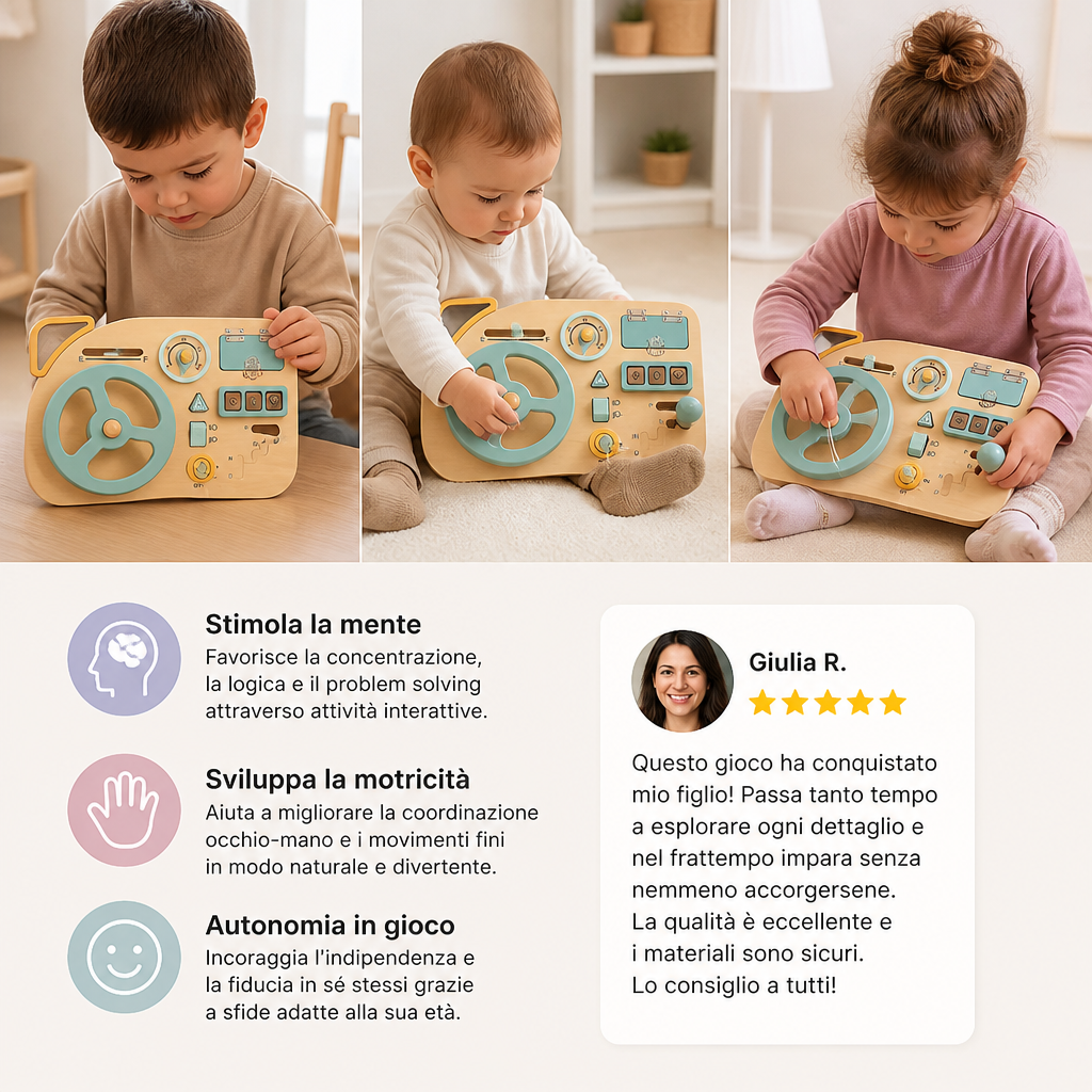 Volante Esploratore – Controllo Montessori