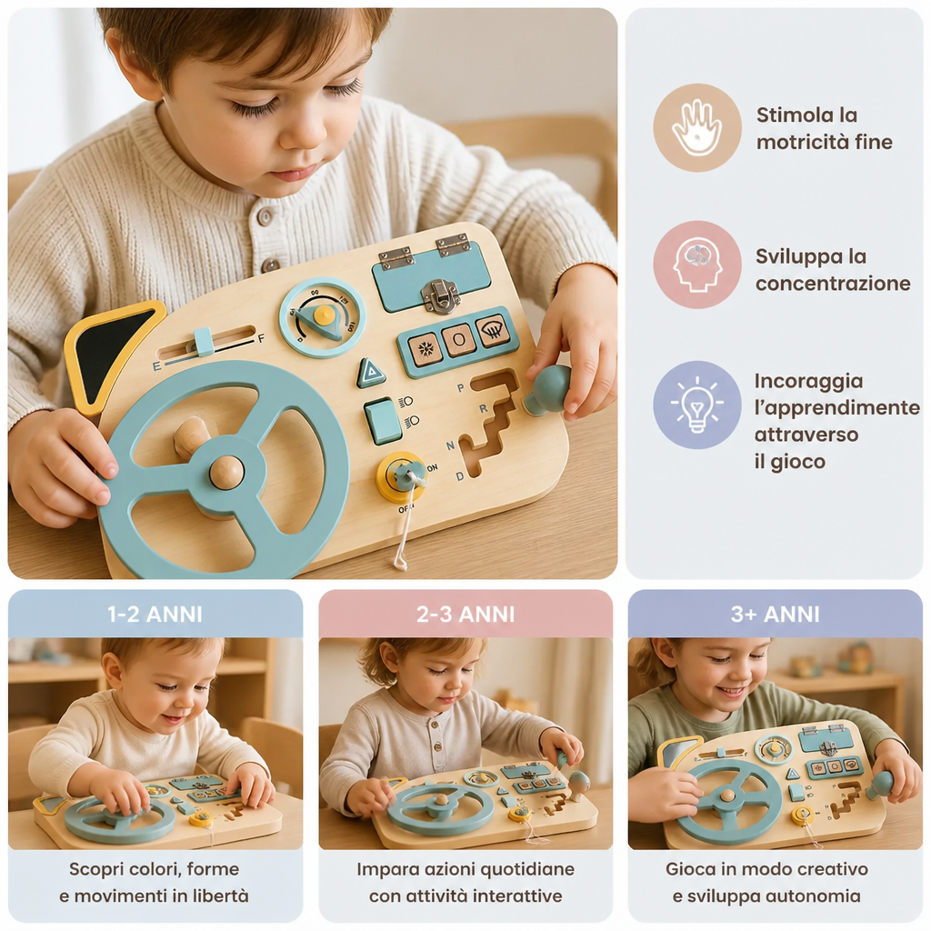 Volante Esploratore – Controllo Montessori