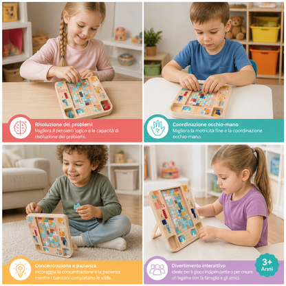 Metti alla Prova il Tuo Cervello – Gioco di Blocchi Tetris