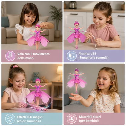 Giocattolo per Bambini Fata Magica Volante