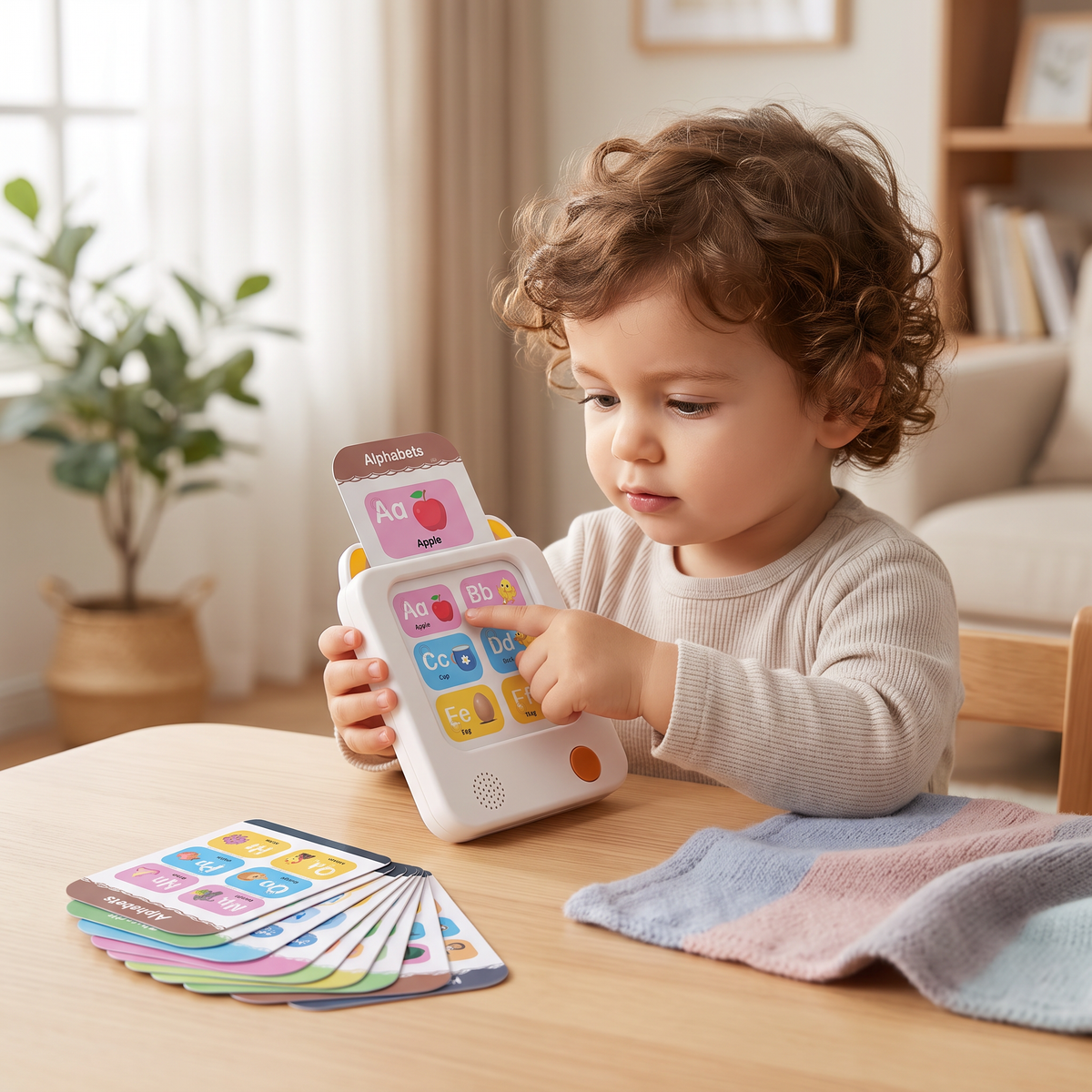 Lettore Interattivo di Flashcard in Inglese per Bambini – Giocattolo Educativo