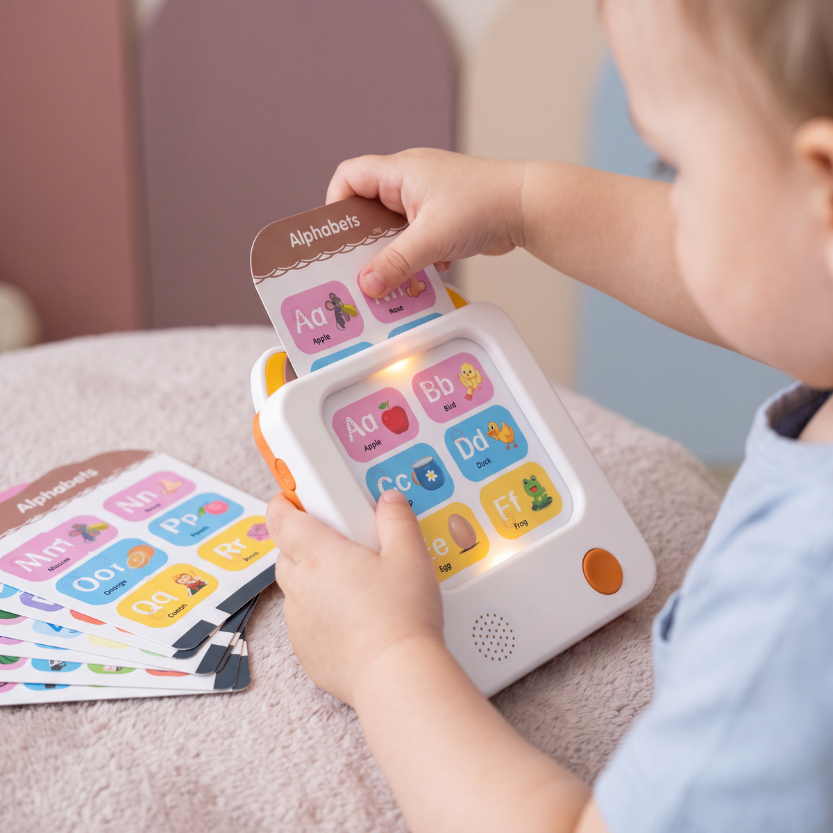 Lettore Interattivo di Flashcard in Inglese per Bambini – Giocattolo Educativo