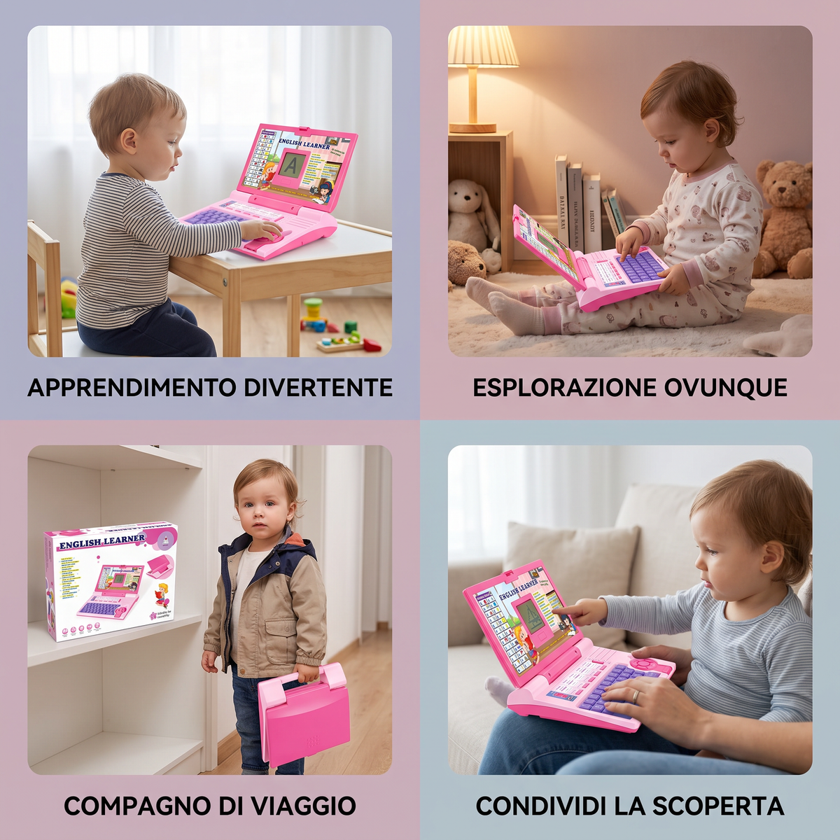 Laptop Educativo Interattivo Per Bambini