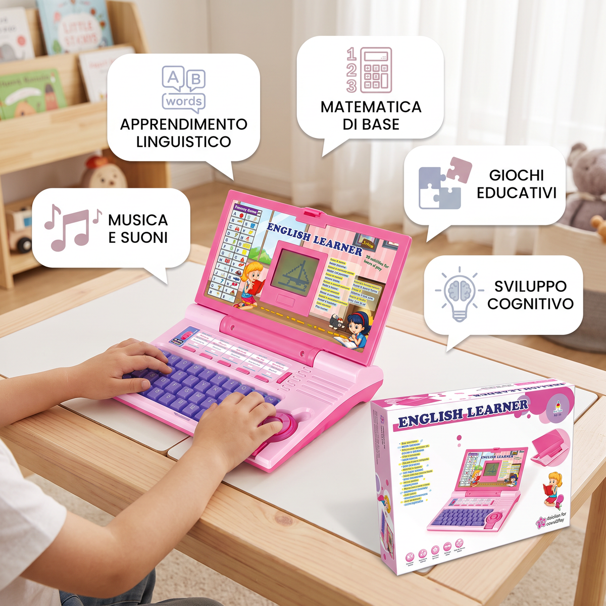 Laptop Educativo Interattivo Per Bambini