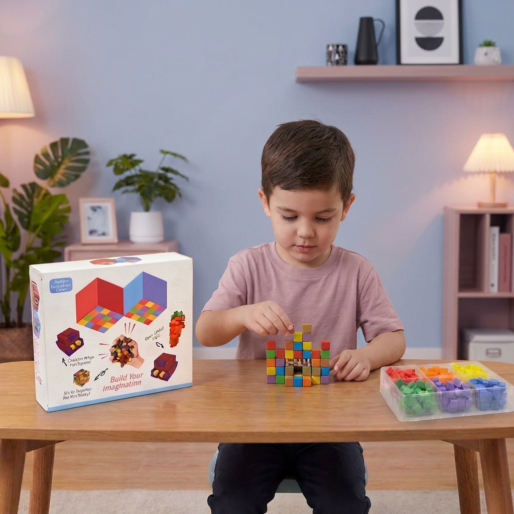 Cubi Sensoriali Adesivi Creativi