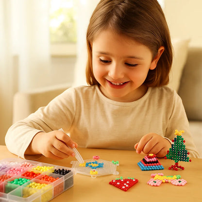 Completo di perline d' acqua per bambini | Giocattolo educativo creativo per costruire forme e disegni 3D colorati