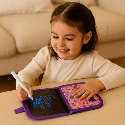 Libro da disegno riutilizzabile per bambini | Blocco scarabocchi cancellabile per l' apprendimento creativo a casa e in viaggio