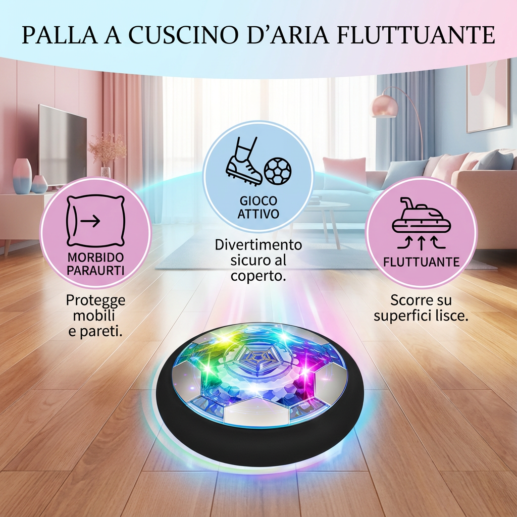 Palla a Cuscino d’Aria Fluttuante