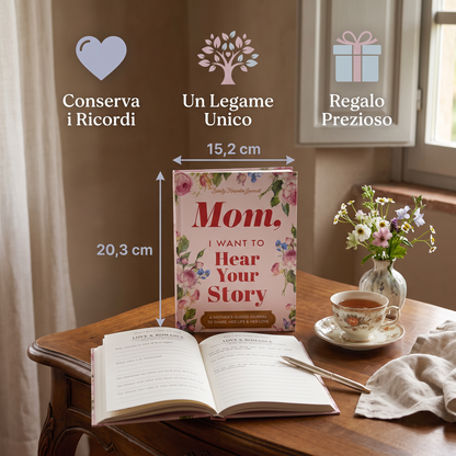 “Voglio Ascoltare la Tua Storia” – Diario dei Ricordi di Famiglia