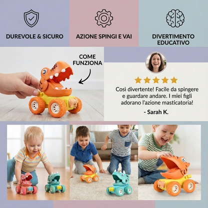 Monster Truck Dino Push & Drive