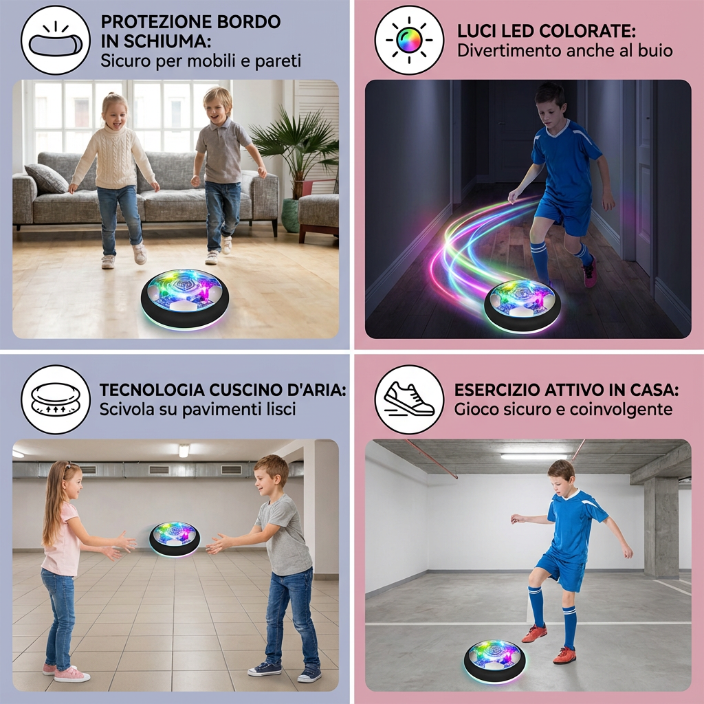 Palla a Cuscino d’Aria Fluttuante