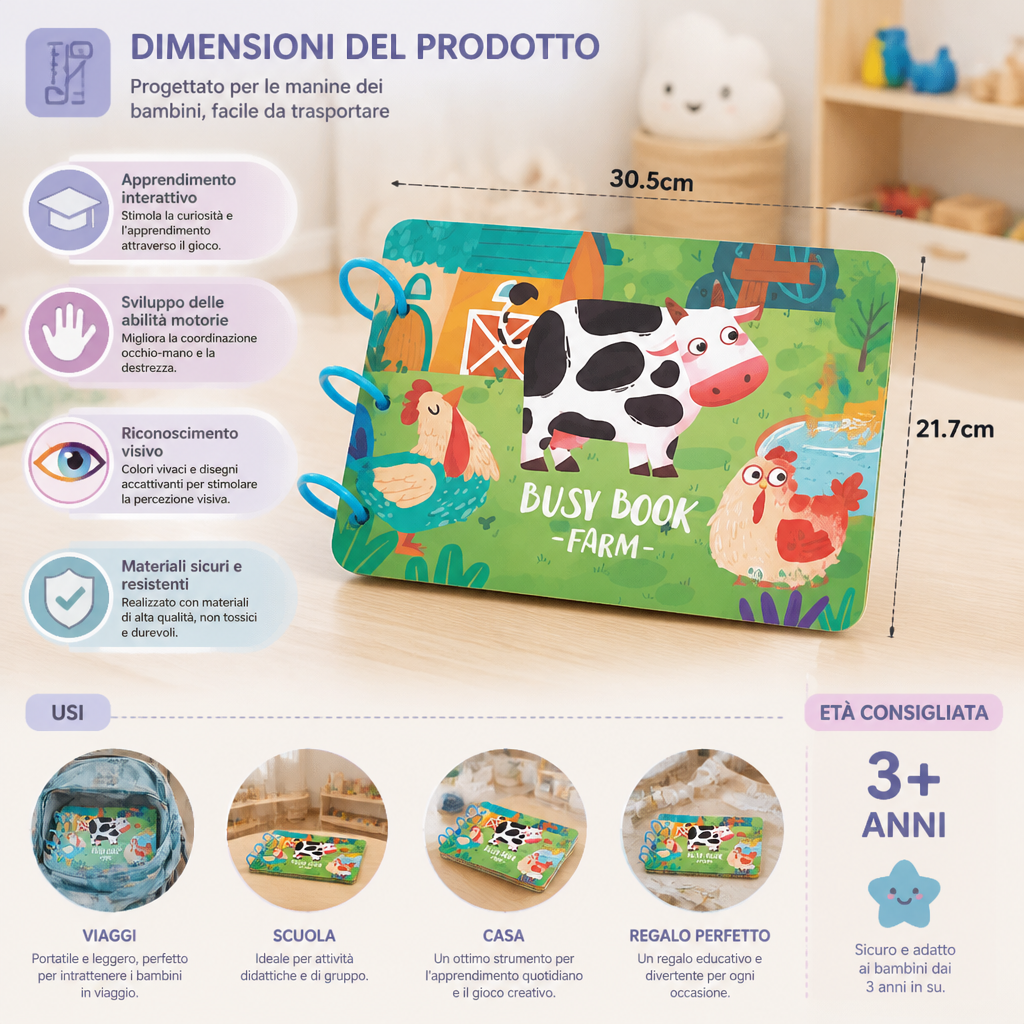 Libro Montessori Delle Attività E Scoperte Per Bambini