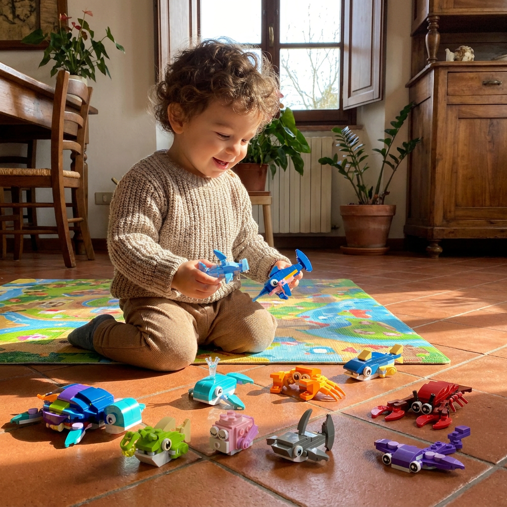 Set di Costruzioni con Animali