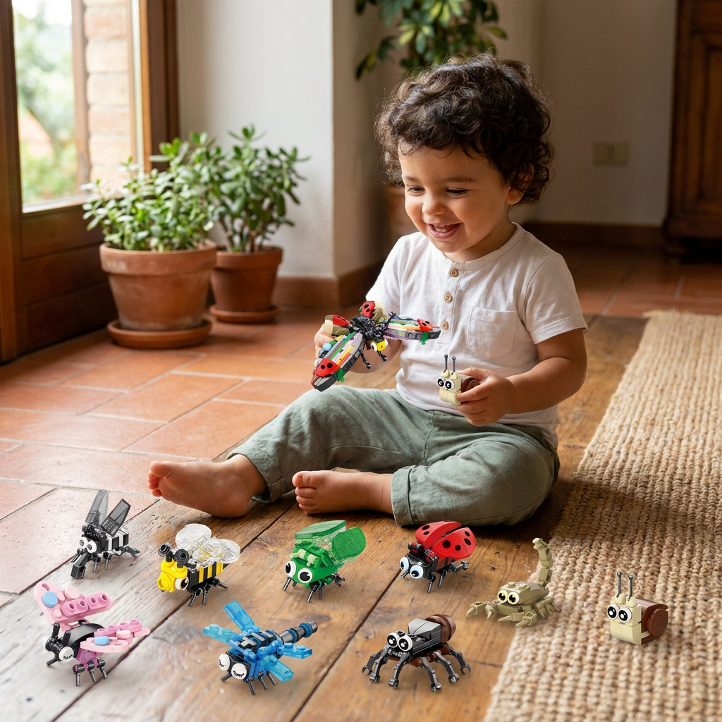 Set di Costruzioni con Animali