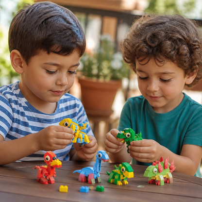 Set di Costruzioni con Animali