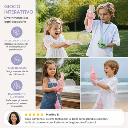 Gioco Interattivo con Racchette e Palla a Bolle per Bambini