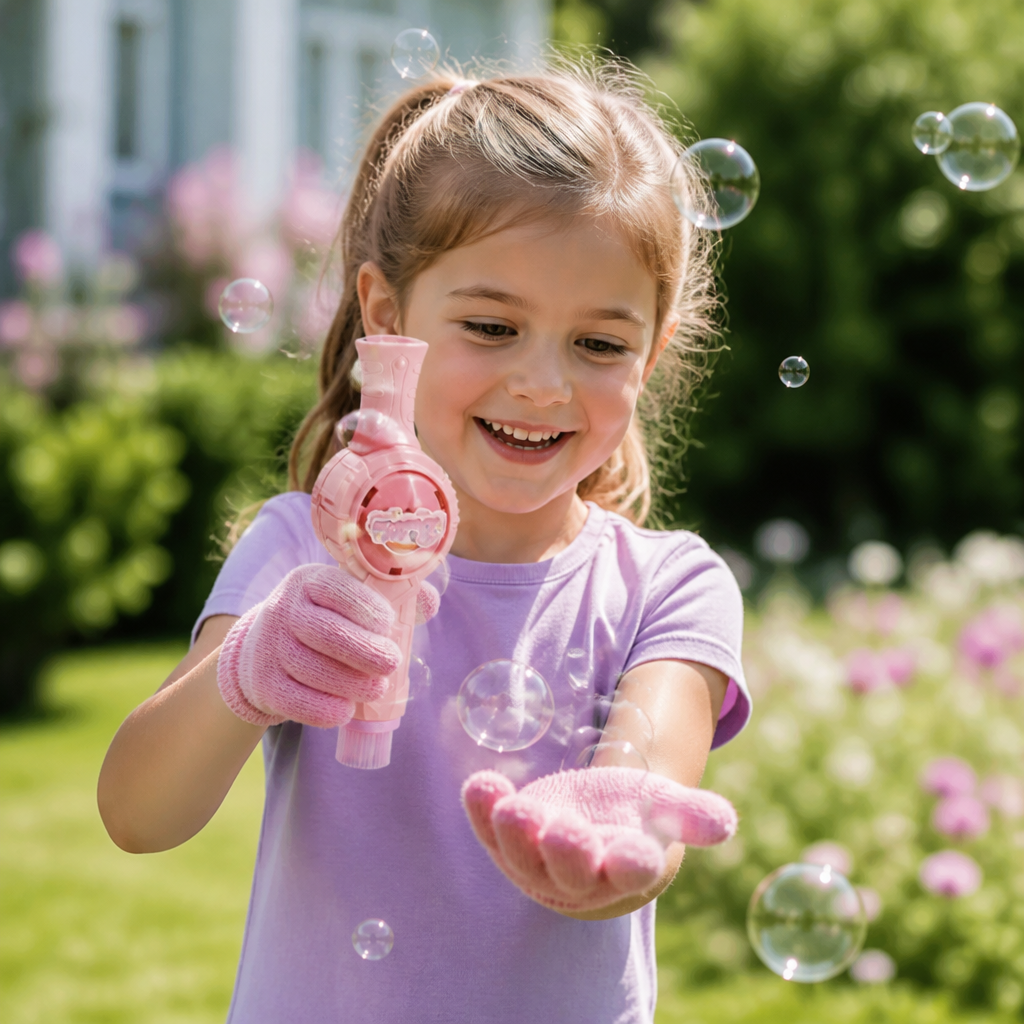 Gioco Interattivo con Racchette e Palla a Bolle per Bambini