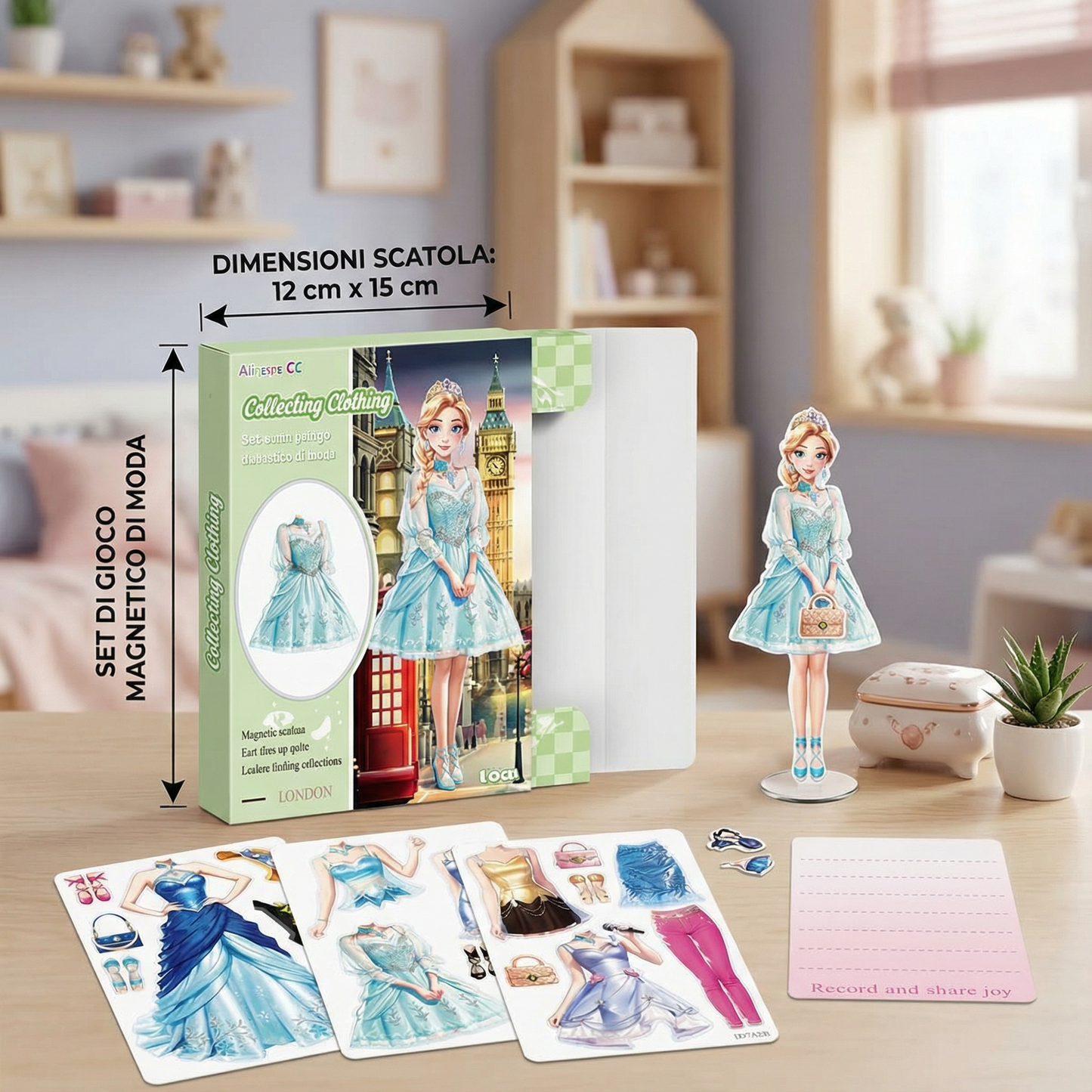 Set di gioco magnetico di moda per bambini