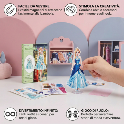Set di gioco magnetico di moda per bambini