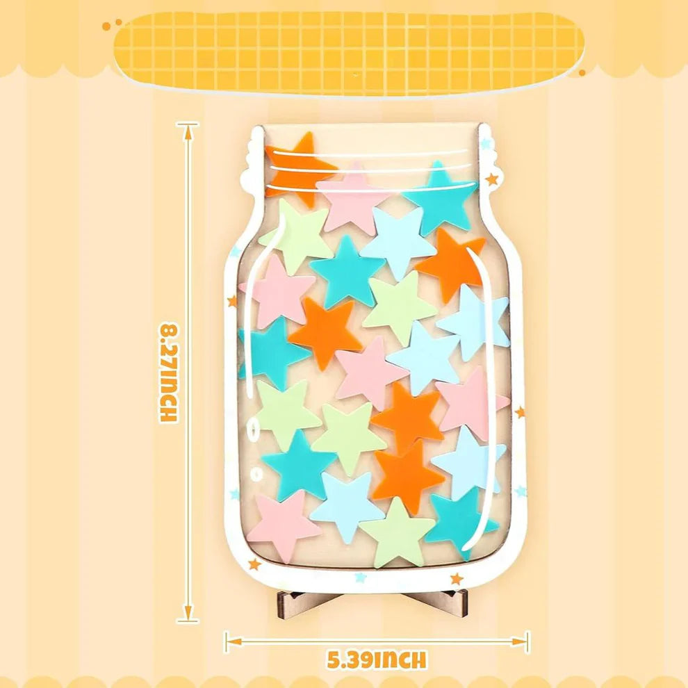 Barattolo di ricompensa per bambini | Strumento motivazionale per incoraggiare il buon comportamento e l' apprendimento della disciplina