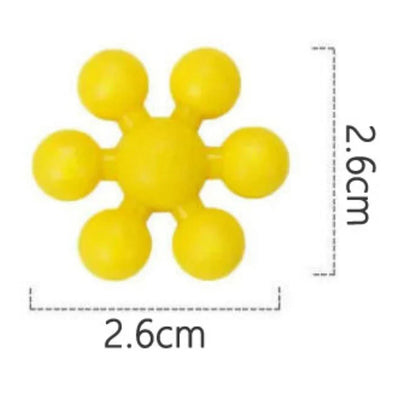 Blocchi da costruzione a forma di fiocco di neve per bambini ⎜ Puzzle 3D creativo per divertimento educativo e capacità motorie fini