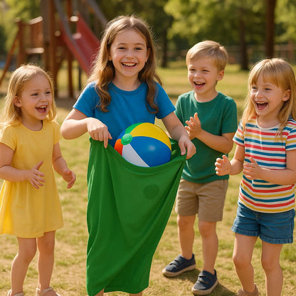 Gioco Familiare di Lancio e Presa con Pantaloni da Clown