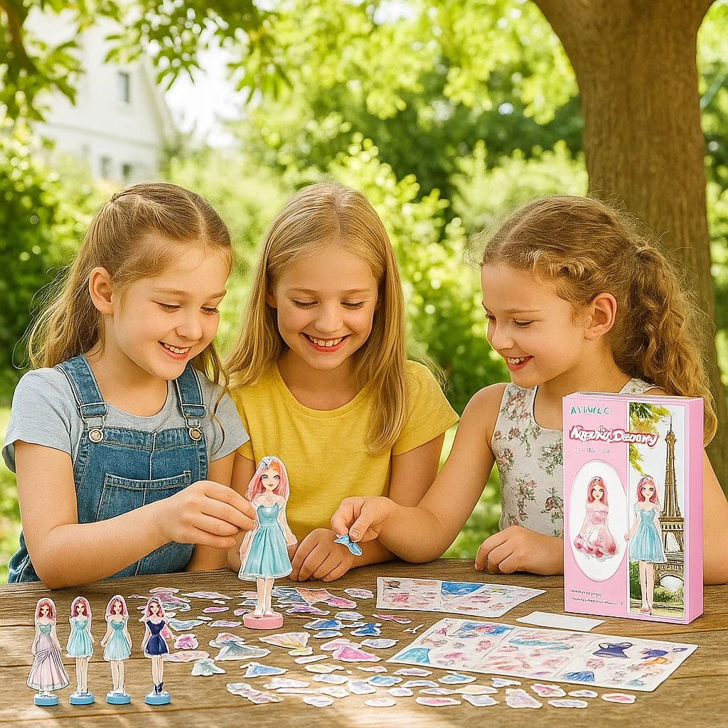 Set di gioco magnetico di moda per bambini