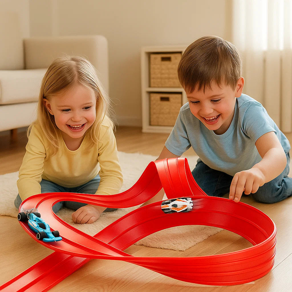 Set di pista da corsa flessibile