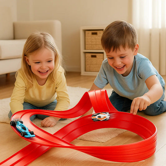 Set di pista da corsa flessibile