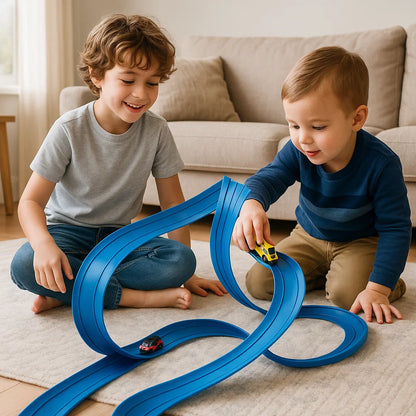 Set di pista da corsa flessibile