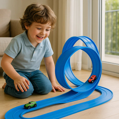 Set di pista da corsa flessibile